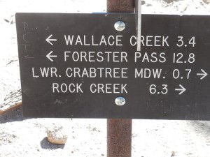 crabtree marker sign smaller